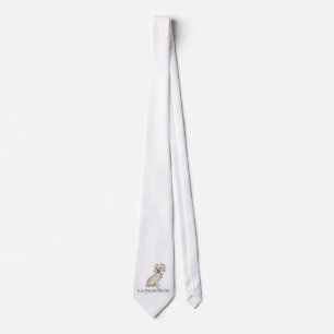 I Love My Little White Dog - Poodle / Bichon Mix Tie