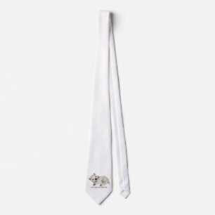 I Love My LIttle White Dog - Westie Puppy Tie