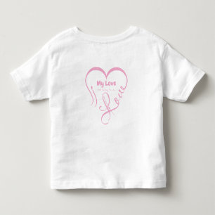 I Love My Love 🖤: Still falling for you Toddler T-Shirt