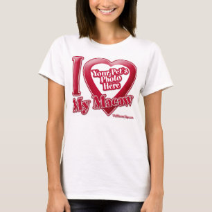 I Love My Macaw - Photo T-Shirt