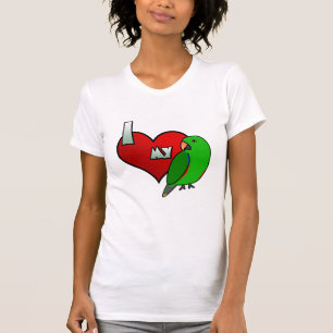 I Love my Male Vosmaeri Eclectus TShirt