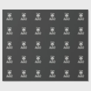 I Love My Maltipoo Dog Lover Wrapping Paper