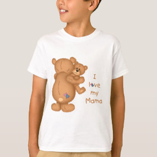 I Love My Mama - Kids Basic T T-Shirt