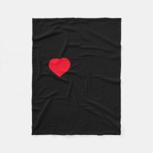 I Love My Mamaw Heart Grandma Family Long Sleeve Fleece Blanket