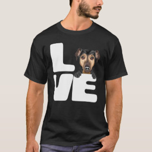 I Love My Manchester Terrier Dog T-Shirt