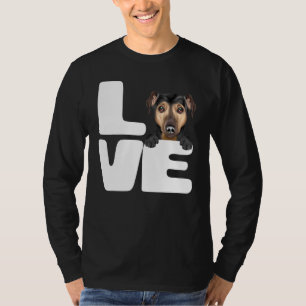 I Love My Manchester Terrier Dog T-Shirt