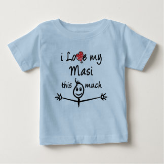 I love my Masi! (Maternal Aunt) Baby T-Shirt