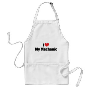 I Love My Mechanic Standard Apron