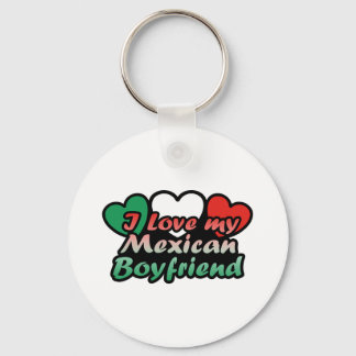 I Love My Mexican Boyfriend Key Ring