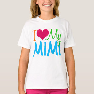 I Love My Mimi Kids T-Shirt