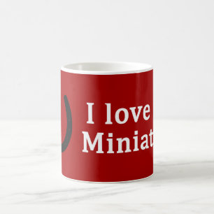 I Love My Miniature Horse Coffee Mug