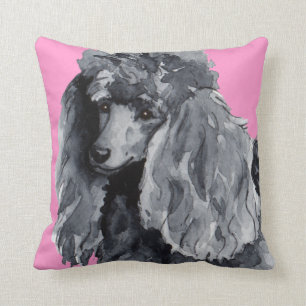 I Love my Miniature Poodle Cushion