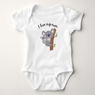 I love my mom bodysuit - new babies, Mother's Day