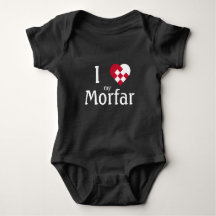 I Love My Morfar (mother's father) cute baby