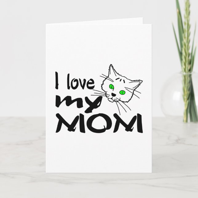 I Love My Mum Card (Front)