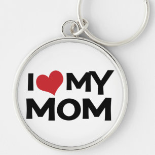 I Love My Mum Mother's Day Keychain