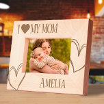I Love my mum mothers day picture frame<br><div class="desc">Celebrate the love and gratitude you have for your mum with this beautifully engraved *"I Love My Mum"* picture frame. A perfect gift for Mother's Day, this elegant frame allows you to showcase a cherished photo and create a lasting memory. The heartfelt engraving adds a personal and meaningful touch, making...</div>