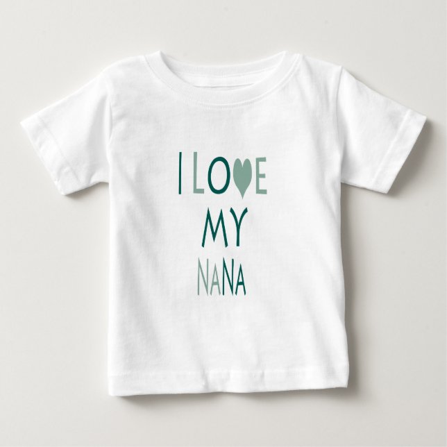 I Love My Nana Toddler Tee (Front)