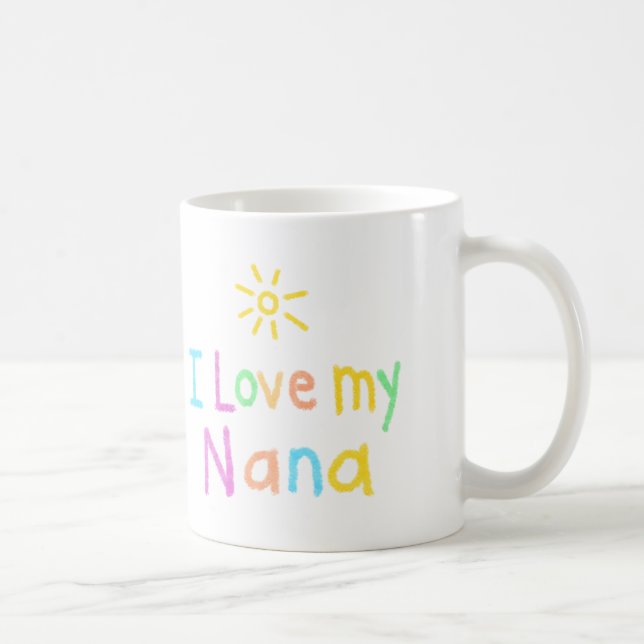 I Love My Nanna Coffee Mug (Right)