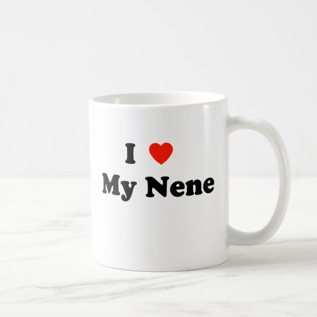 I Love My Nene Mug (Right)