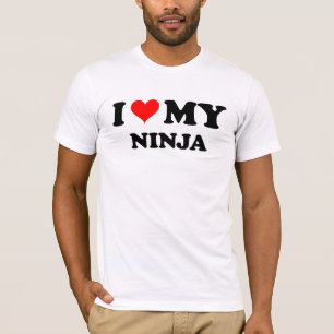 I Love My Ninja T-Shirt