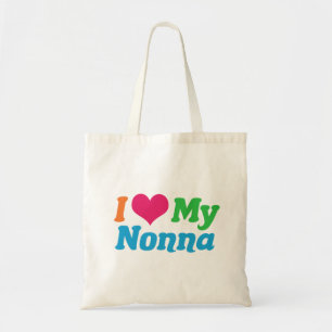 I Love My Nonna Tote Bag