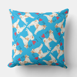 I Love my Norrbottenspets Cushion