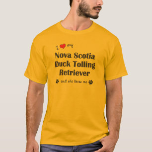 I Love My Nova Scotia Duck Tolling Retriever (She) T-Shirt