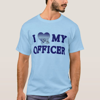 I Love My Officer T-Shirt
