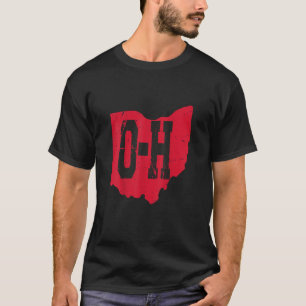 I Love My Ohio Home Script Ohio Buckeye State T-Shirt
