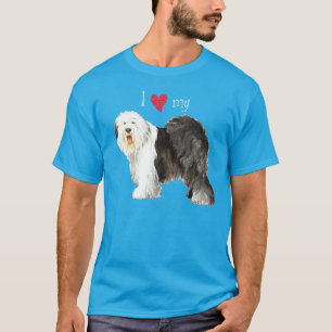 I Love my Old English Sheepdog T-Shirt