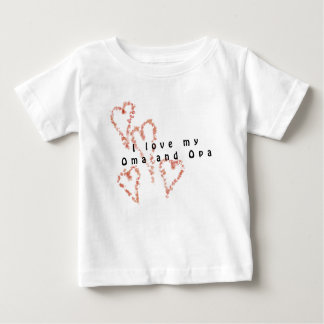 I love my Oma and Opa Baby T-Shirt