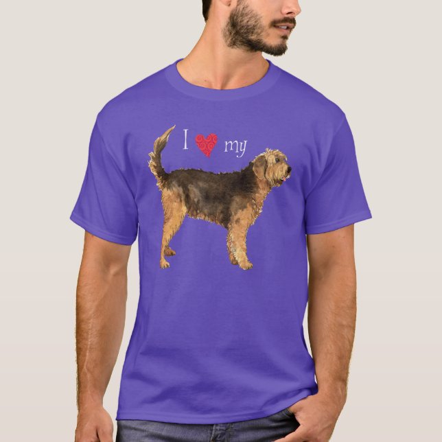 I Love my Otterhound T-Shirt (Front)