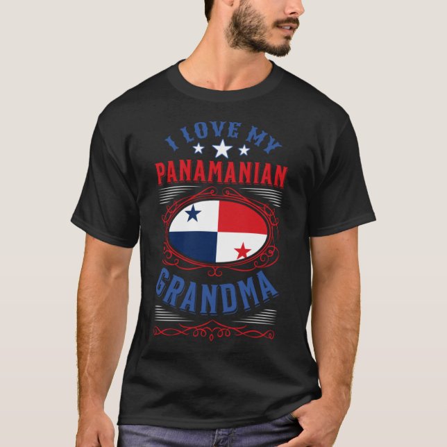 I love my Panamanian grandma T-Shirt (Front)