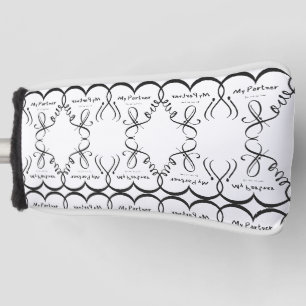 I love my partner • You are my home Golf Head Cover