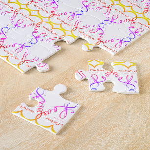 I love my partner • You are my home Jigsaw Puzzle