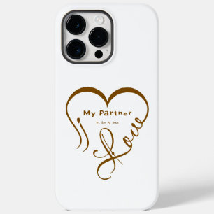 I Love My Partner - You Are My Home Throw Pillow Case-Mate iPhone 14 Pro Max Case