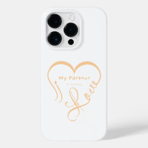 I Love My Partner - You Are My Home Throw Pillow Case-Mate iPhone 14 Pro Case