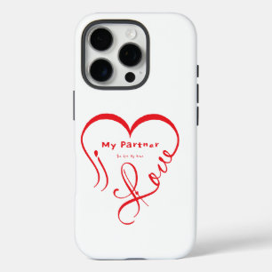 I Love My Partner - You Are My Home Throw Pillow iPhone 16 Pro Case