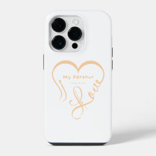 I Love My Partner - You Are My Home Throw Pillow iPhone 14 Pro Case
