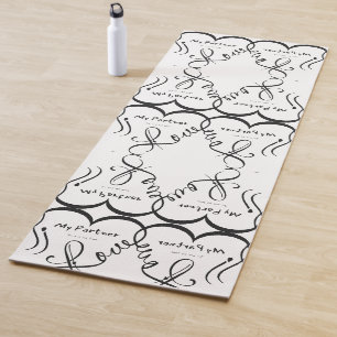 I love my partner • You are my home Yoga Mat