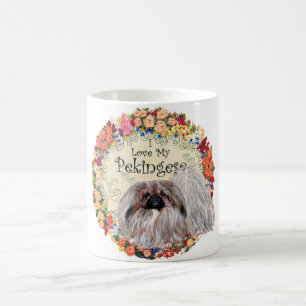 I Love My Pekingese Coffee Mug