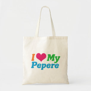 I Love My Pepere Tote Bag