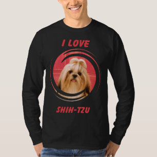 I Love My Pet Dog Shih Tzu House Child T-Shirt