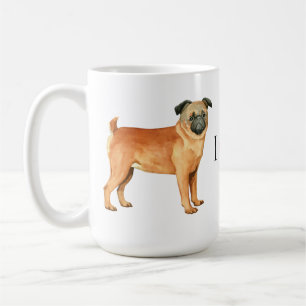 I Love my Petit Brabancon Coffee Mug