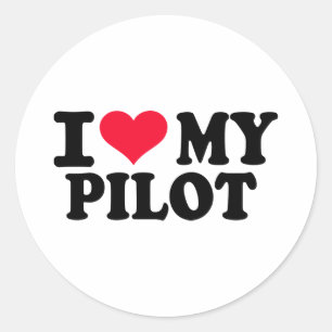 I love my Pilot Classic Round Sticker