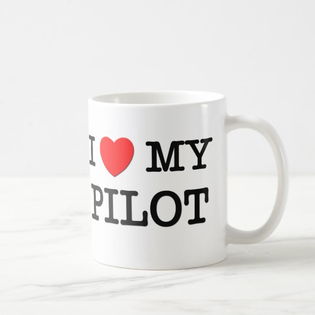 I Love My PILOT Coffee Mug (Right)