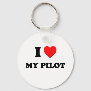 I love My Pilot Key Ring