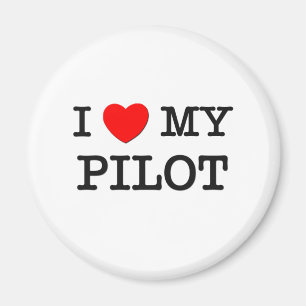 I Love My PILOT Magnet