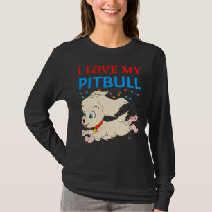 I Love My Pitbull 19 T-Shirt